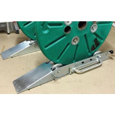 [GHE0075] SOPORTE RODILLO BOBINAS ACERO HASTA 1000M 500KG