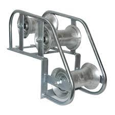 [GHE0076] RODILLO ACERO PARA TENDIDO DE CABLES ENTRADA Y SALIDA ARQUETA