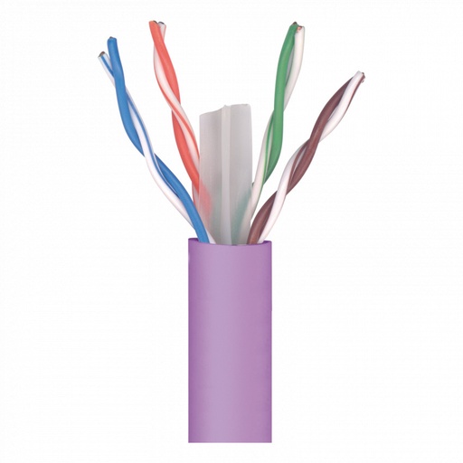 [ECA0085] METRO CABLE DATOS CAT6 UTP L.HALOGENOS (305METROS)