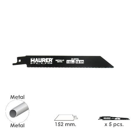 [FSI0126] HOJA SIERRA SABLE METAL (5 UNIDADES)