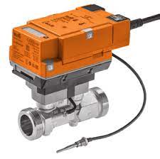 [CVA1141] 3 vías Válvula de bola para conmutación, DN 50 Rosca interna Rp 2", PN 25, kvs 75 m³/h