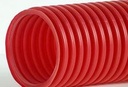 [ECN0140] METRO TUBO CANALIZACION 63MM ROJO C/GUIA