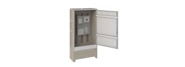 [ECU0037] HORNACINA PF HORMIGÓN + puerta metálica