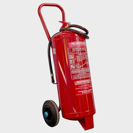 [GEX0009] Extintor móvil carro de polvo ABC 25kg