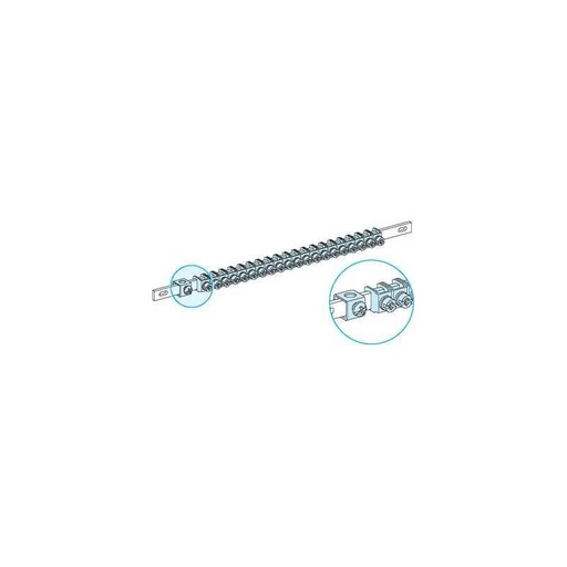 [EPR0139] COLECTOR DE TIERRA 40 CONECTORES + 1 CONECTOR DE 35 MM2, AL