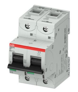 [EPR0146] INT. AUTOMATICO 2x16A ABB S802PV-SP16 5kA