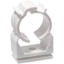 [FSO0184] ABRAZADERA SIMPLE CLIP 28mm BLANCA grapa pinza