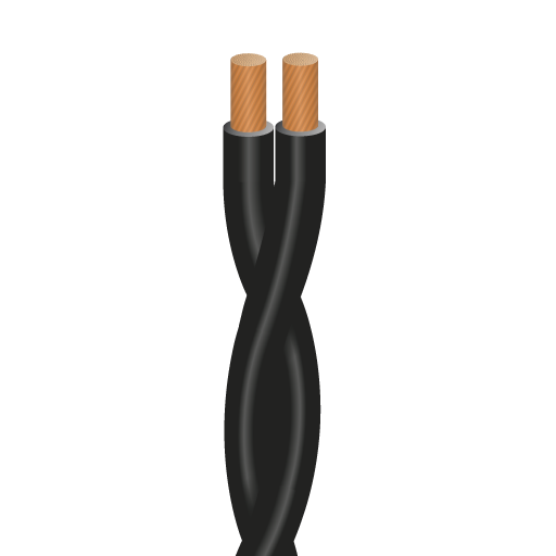 [ECA0146] Metro Cable Trenzado RZ  4x4 mm negro 0,6/1kV