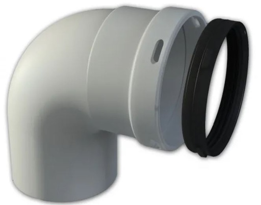 [CCH0163] CODO 90º DINAK PPH SIMPLE 80mm