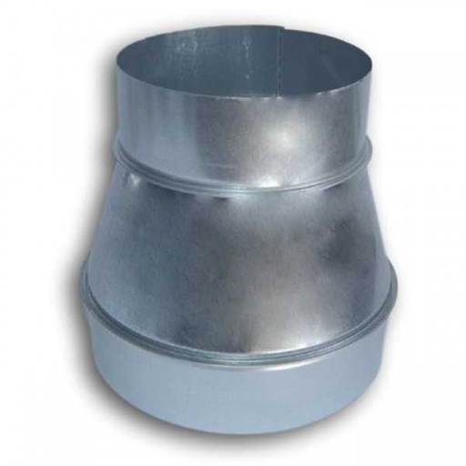 [VCD0117] REDUCCIÓN CHAPA GALVANIZADA 200MM A 100MM H-H