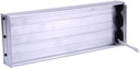 [VRE0069] COMPUERTA REGULACION LAMAS OPUESTAS 200X100 REJILLA
