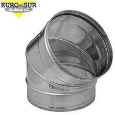 [CCH0196] CODO 45º GE30+ 304/304 DIAMETRO 100MM