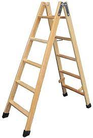 [GHE0163] ESCALERA G MADERA TIJERA 2x8 PLDS PLANO