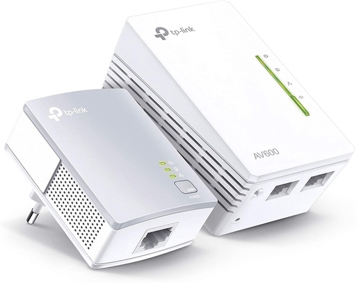[RIA0001] ADAPTADOR COMUNICACION LINEA ELECTRICA 600Mbps(REPETIDOR RED/PLC) RESIDENCIAL