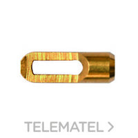 [ECA0180] TERMINAL LATON D 7mm CON OJAL M5 GUIA