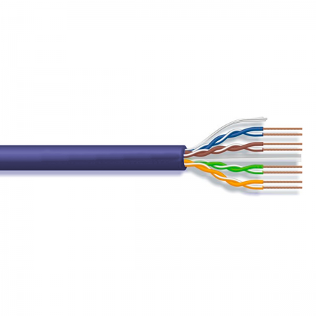 [ECA0201] METRO CABLE  DATOS CAT6 MORADO (305 METROS)
