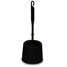 [GOF0020] PORTA ESCOBILLA NEGRO BAÑO