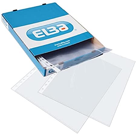 [GOF0036] FUNDA CRISTAL CATALOGOS ELBA P/100ud