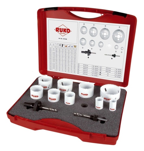 [GHE0240] CONJUNTO CORONAS PERFORADORAS P/FONTANERO