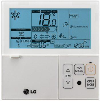 [CAC0114] CONTROL REMOTO POR CABLE PROGRAMABLE COLOR BLANCO LG