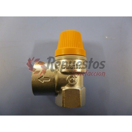 [CVA0855] VÁLVULA DE SEGURIDAD SOLAR 3/4" H-H