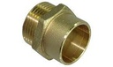 [CTU0922] ENTRONQUE BRONCE 22mm 1" R/H