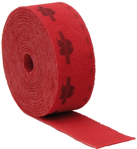 [GHE0247] ESTROPAJO ABRASIVO DE NYLON EXTRAFLEXIBLE 115MMX10M P280