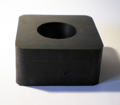 [FSO0088] TACO DE CAUCHO 80X80X35