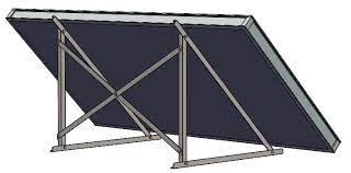 [SES0184] ESTRUCTURA TÉRMICA 5 CAPTADORES E VERTICAL 30-45º
