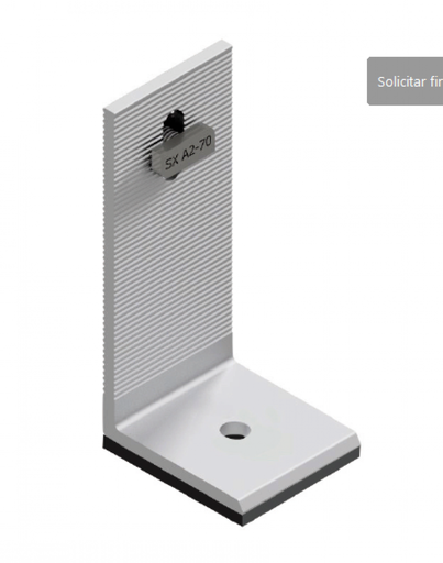 [SES0188] ESCUADRA L SOPORTE CUBIERTA METALICA