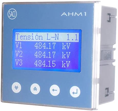 [EPR0280] ANALIZADOR DE RED 96X96 AHM1, TRIF.4HL INOM .X/1