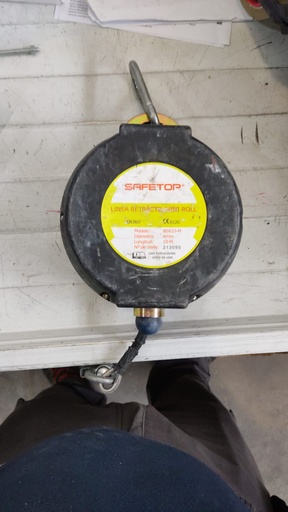 [GEP0032] RETRACTIL USO VERTICAL 15 MTS.