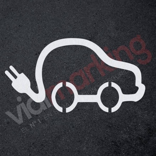 [GSE0021] PLANTILLA PVC-3 SIN IMPRESION PUNTO RECARGA