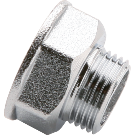 [CTU0938] RACOR MARSELLA 1/2" M X 1/2" H CROMADO