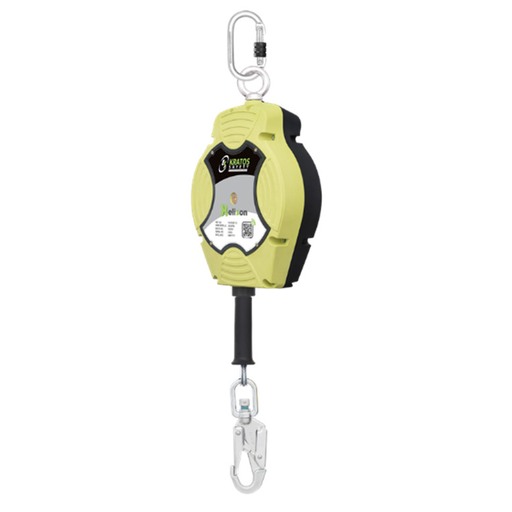 [GEP0041] BLOQUE RETRACTIL 15 MTS. CABLE GALV. DE 4.5MM