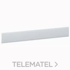 [ECU0120] TAPA CUBREMODULOS BLANCA RAL 9003 (1 MT.) OBTURADOR