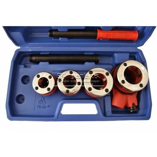 [GHE0322] JUEGO TERRAJA CARRACA DE 1/2-1"