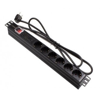 [EAC0317] REGLETA 19" 6 TOMAS + INT