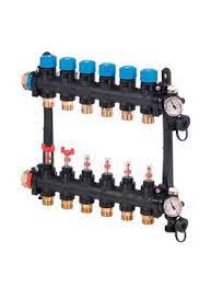 [CRA0184] DISTRIBUIDOR - COLECTOR C/CAUDALIMETRO 6 SALIDAS UPONOR