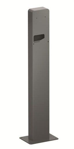 [SPR0016] TAC Pedestal unico metalico, un solo cargador y sin Carril DIN para colocar protecciones