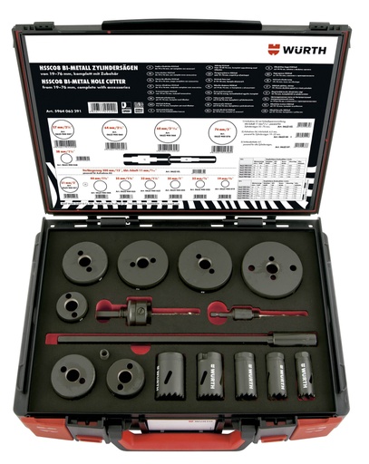 [GHE0354] CONJUNTO CORONAS SYSKO HSS BIMETAL