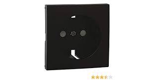 [EAC0335] TAPA C/PROT.  BASE SCHUKO 90632 TPM NEGRO