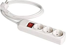 [EAC0344] BASE 3 TOMAS C/INTERRUPTOR C/CABLE 1,5mts SOLERA 8013IL