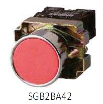 [EAC0352] PULSADOR CON RETORNO METÁLICO 22mm