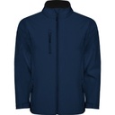 [GRO0154] CHAQUETA SOFTSHELL COLOR AZUL MARINO 2XL (2 CAPAS)