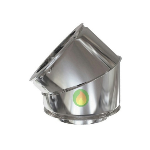 [CCH0254] CODO CHIMENEA 45º 200MM PRACTIC