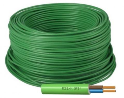 [ECA0295] METRO CABLE  2X10 LIBRE DE HALOGENOS RZ1-K 0,6/1KV